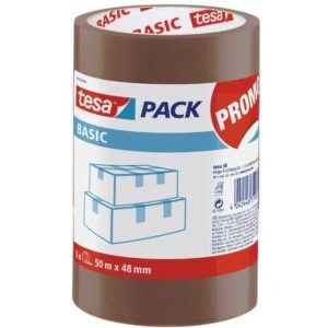[Amazon] tesa Basic Pack: 6 Rollen robustes Verpackungsklebeband für nur 8.88€