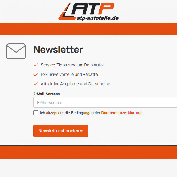 ATP-Autoteile-Newsletter