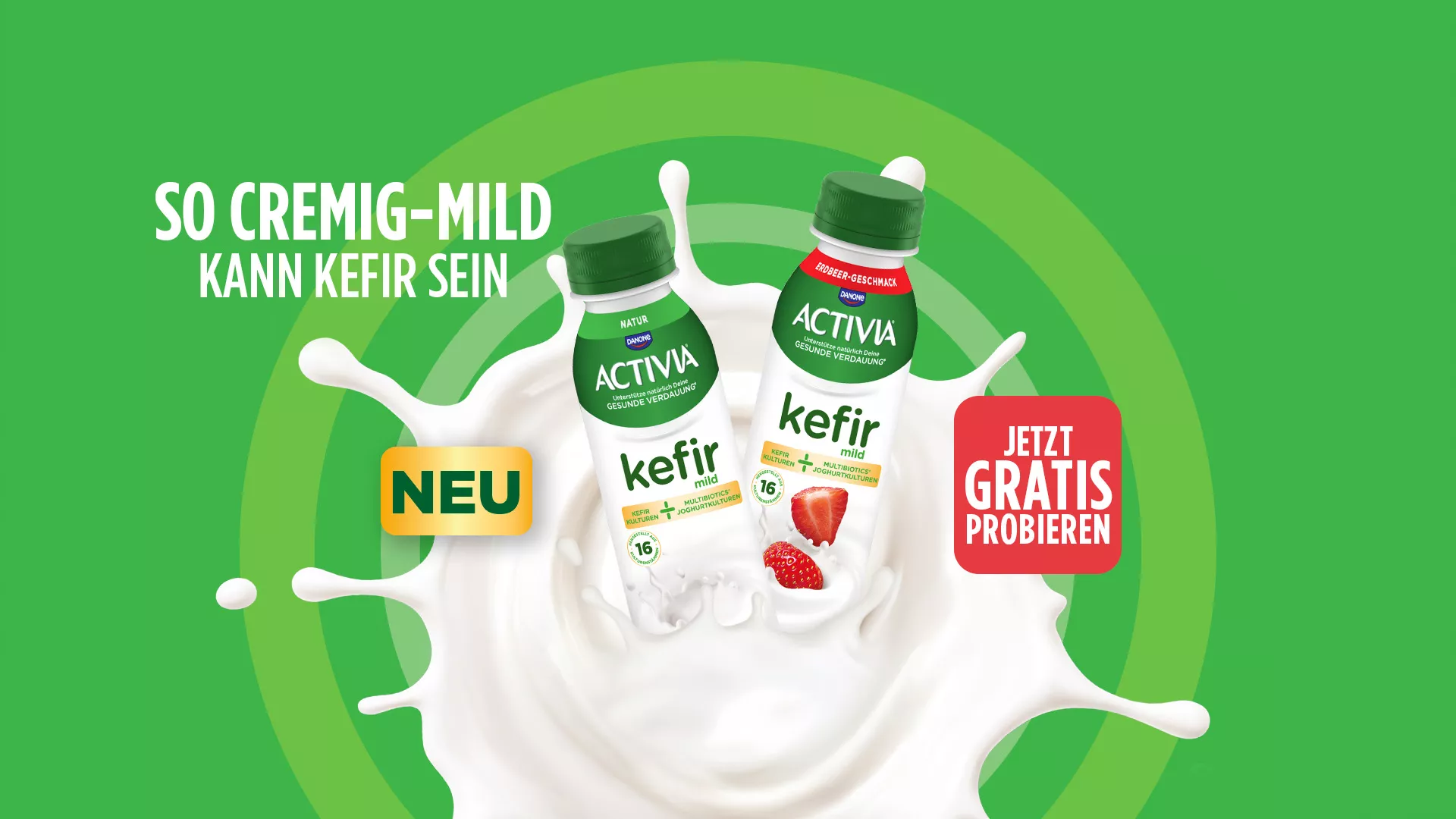 Activia Gratis Testen Kefir