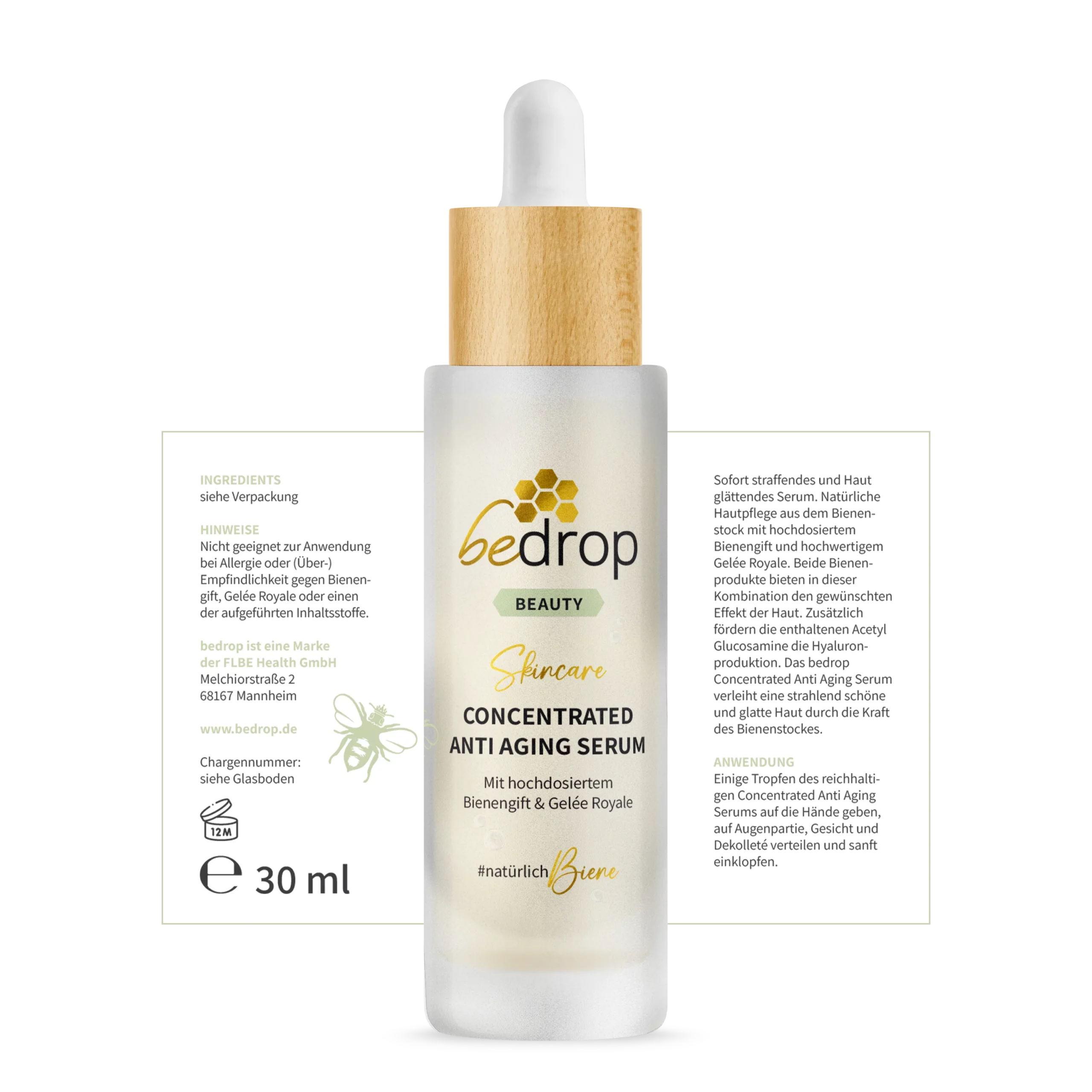 Bedrop-Serum-Flasche