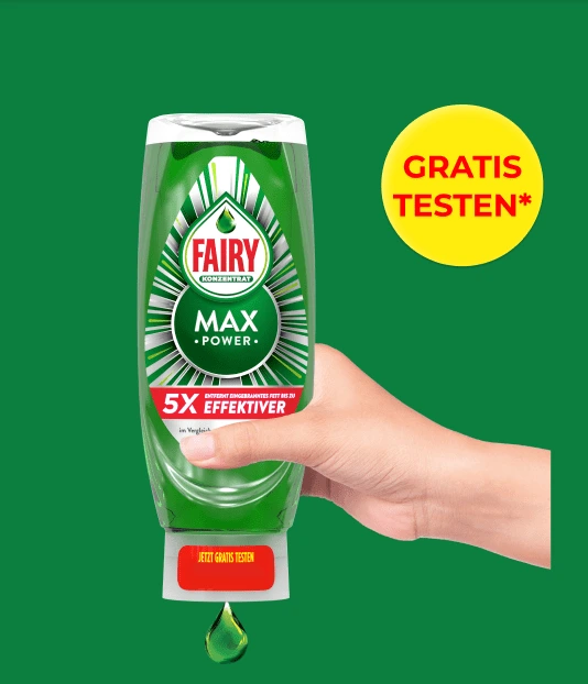 Fairy Max Power gratis Aktion