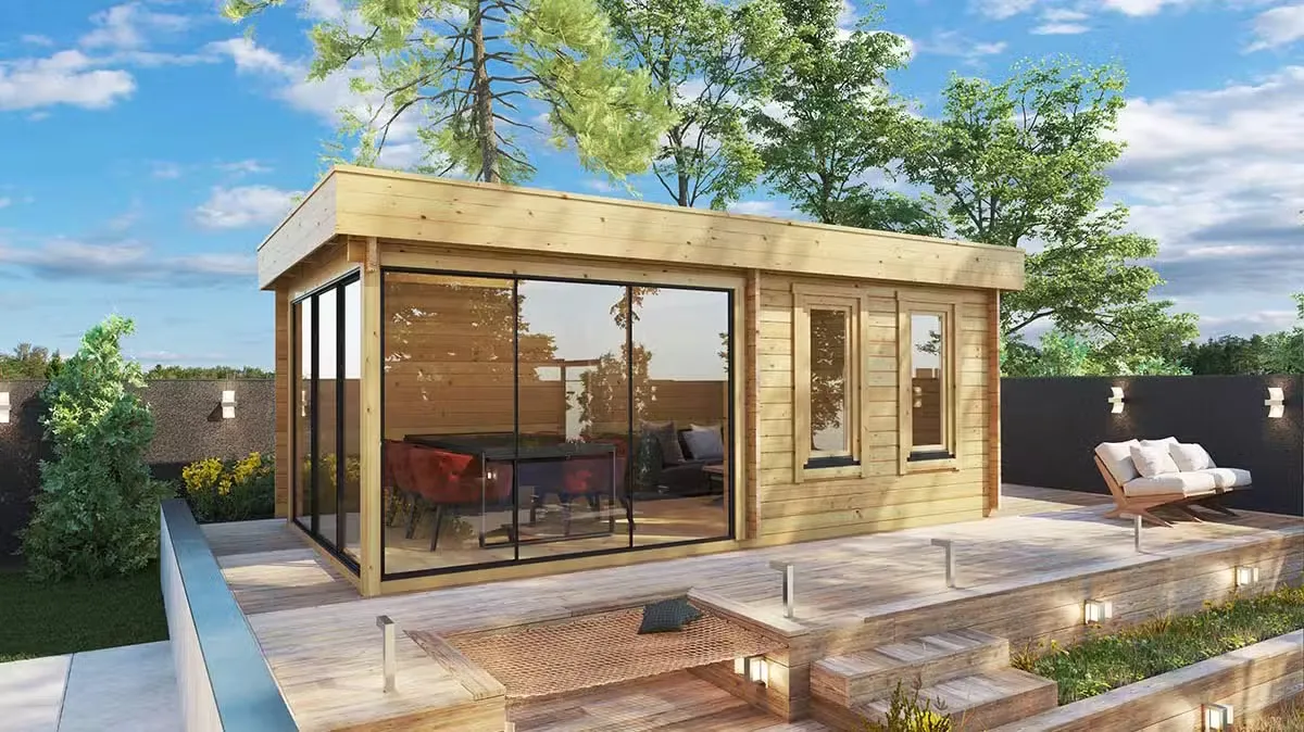 Gartenhaus-mit-großer-Glasfront