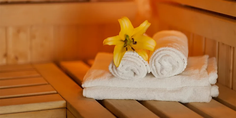 Sauna Handtuch