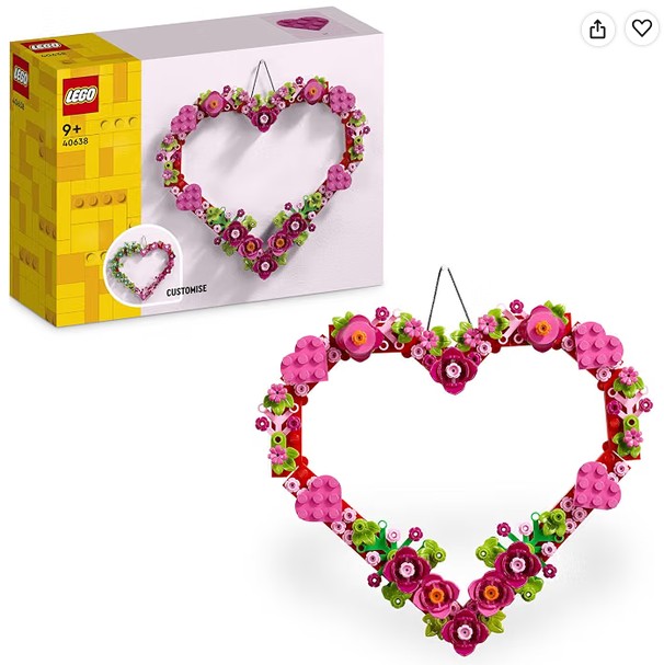 LEGO Herz-Deko